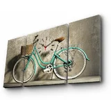 ClockArt stenska ura Bike, 84 x 45 cm