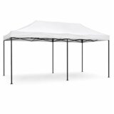 Paviljon 6x3m sa mehanizmom za sklapanje - beli | Eponuda.com
