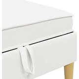  Set namještaja za dnevni boravak 5 pcs Bijela Tkanina | shoptok.hr