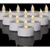 LED Čajne Svečke s Časovnikom – Set 23 kosov