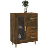  Komoda boja dimljenog hrasta 69 5x34x90 cm konstruirano drvo | shoptok.hr