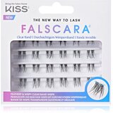 Kiss Falscara The New Way to Lash šopaste lepilne trepalnice brez vozlička 24 kos | Shoptok.si