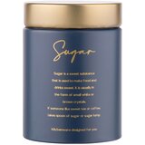Altom design posuda za šećer plava sa zlatnim poklopcem Sugar 11x11x15 | shoptok.hr