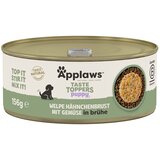  Ekonomično pakiranje Applaws Puppy Taste Toppers u temeljcu 24 x 156 g - Pileća prsa s povrćem | shoptok.hr