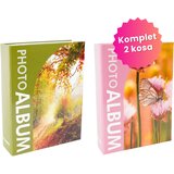  Darilni paket najlepših spominov Cvetje: 2x Foto album, 200 + 200 slik | Shoptok.si