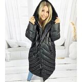 Pri Long jacket women's coat with diagonal quilting Warm LUCY | shoptok.hr