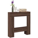 vidaXL Okvir za kamin boja hrasta 81x18x82 cm od konstruiranog drva Cijene