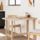 Stolna ploča 80 x 70 x 4 cm pravokutna od masivnog drva bagrema | Shoptok.si