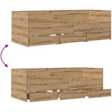 Krevet na dan s ladicama Hrast artisan Konstruirano drvo | shoptok.hr