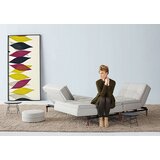 Innovation living Kau DUBLEXO SOFA BED s svjetlo stileto drvenim nogicama-Svjetlo siva | shoptok.hr