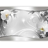  Foto tapeta - Silver Abstract 350x256 | shoptok.hr