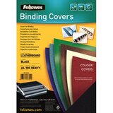 Fellowes Korice za spiralni uvez reljefne 250 g/m2 100/1 crne | shoptok.hr