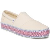 Toms Tenis superge Alp Fenix Platform Slip On 10019814 Natural | Shoptok.si