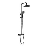 Valvex Decor usponski tuš set sa izlivom BLACK | Eponuda.ba