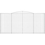  Lučne gabionske košare 8 kom 400x30x180/200cm pocinčano željezo | Eponuda.com