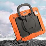 NIKCORP Ovitek za iPad Pro 11 (2021/20/18), trpežna zaščita, 360° vrtljivo stojalo, držalo za pisalo, ročaj, silikon, oranžen, (5000139212) | Shoptok.si
