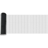 vidaXL Šesterokotna ograja Siva 0.5x10 m Jeklo, Ograjne palice 7 kosov Siva Ø32 mm 100 cm Galvanizirano jeklo | Shoptok.si