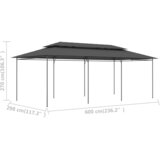  Sjenica 600 x 298 x 270 cm antracit Slike