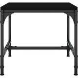  Bočni stolići 2 kom crni 40 x 40 x 35 cm od konstruiranog drva | shoptok.hr