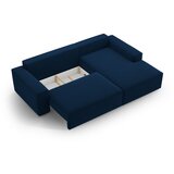 Micadoni Tamno plava sklopiva kutna garnitura od bouclé tkanine (s desnim kutom) Jodie – Home | shoptok.hr