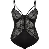 Trendyol Curve Plus Size Bodysuit - Black - Fitted Cijene