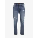 Jack & Jones Blue men's straight fit jeans Mike - Men's