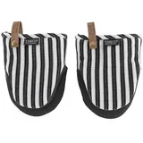 Set kuhinjska prijemalka Yinte 14x18cm / črn / 2 kos / bombaž, poliester, (5000198291)