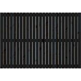  Zidno uzglavlje crni 159 5x3x110 cm od masivne borovine | shoptok.hr