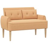  Ljubavni kauč s gumbima Bež 117 x 67 x 77 cm Bouclé | Eponuda.ba