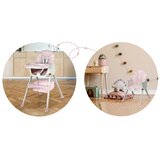 Milo pink stolica za hranjenje sa stolom | shoptok.hr