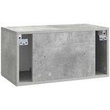 TV Omarica za TV, ki jo lahko montiraš na steno Betonsko siva, (5000220387) | Shoptok.si