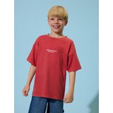 Reserved Pamučna majica - crvena | shoptok.hr