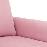  4-dijelni set sofa s jastucima ružičasti baršunasti | shoptok.hr