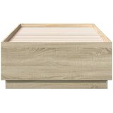  Okvir za krevet boja hrasta 75x190 cm od konstruiranog drva | shoptok.hr