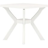 The Living Store stol bijeli 70 x 70 x 72 cm plastični | shoptok.hr