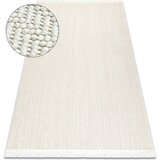 RugsX Preproge Preproga NANO FJ86B Chevron, ribja kost, ravno 180x270 cm Bela | Shoptok.si