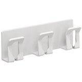 INF Stenski držalo za zobne ščetke 3-reže, aluminij, brez vrtanja White, (5000327589) Cene