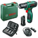 Bosch akumulatorska bušilica/odvijač easydrill 1200 (12 v, 1,5 ah, 2 baterije, 0 okr/min - 1.650 okr/min) + bauhaus jamstvo 5 godina na uređaje na električni ili motorni pogon | shoptok.hr
