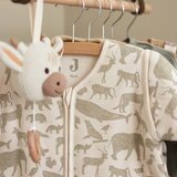 Jollein spalna vreča - zimska s snemljivimi rokavi 70cm animals multicolor | Shoptok.si