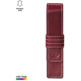 PRINC LEATHER Futrola za jednu olovku Štep, Bordo Cene