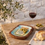 Signes Grimalt pogrinjki Okrasni Krožnik Kozarec Oliv Kostanjeva | Shoptok.si