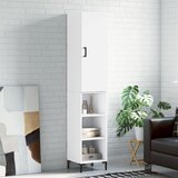  Visoka komoda bijeli 34,5x34x180 cm od konstruiranog drva | shoptok.hr