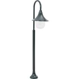  Vrtna stupna svjetiljka od aluminija E27 120 cm tamnozelena | shoptok.hr