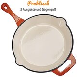 Gsw PONEV ZA PEČENJE ORANGE SHADOW 26/5,5 cm emajl Slike