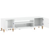  LED TV kabinet Bijela visokog sjaja Konstruirano drvo | shoptok.hr