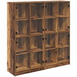  Highboard 2 pcs Staro drvo 68 x 37 x 142 cm Konstruirano drvo | shoptok.hr