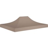 vidaXL Streha za vrtni šotor 4x3 m taupe 270 g/m² | Shoptok.si