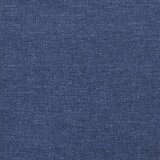  Posteljni okvir z vzglavjem moder 120x190 cm tkanina, (21142795) | Shoptok.si