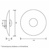 Bb Link luna 306 zidna lampa | ePonuda.com