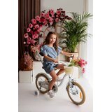  Dječji bicikl guralica Flower 16" bijeli | shoptok.hr